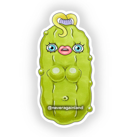 Lumpy Lady Pickle - Sticker