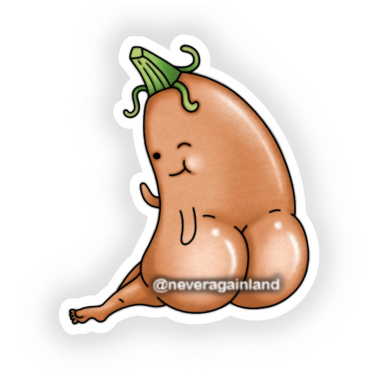 BUTT - Butternut Squash Sticker