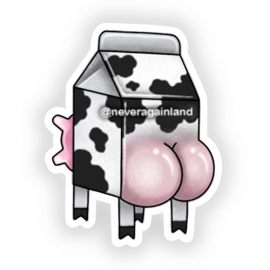 BUTT - Milk Sticker